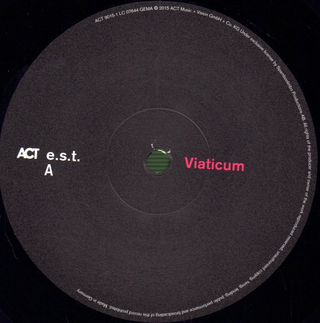 E.S.T. - Viaticum - Double Lp