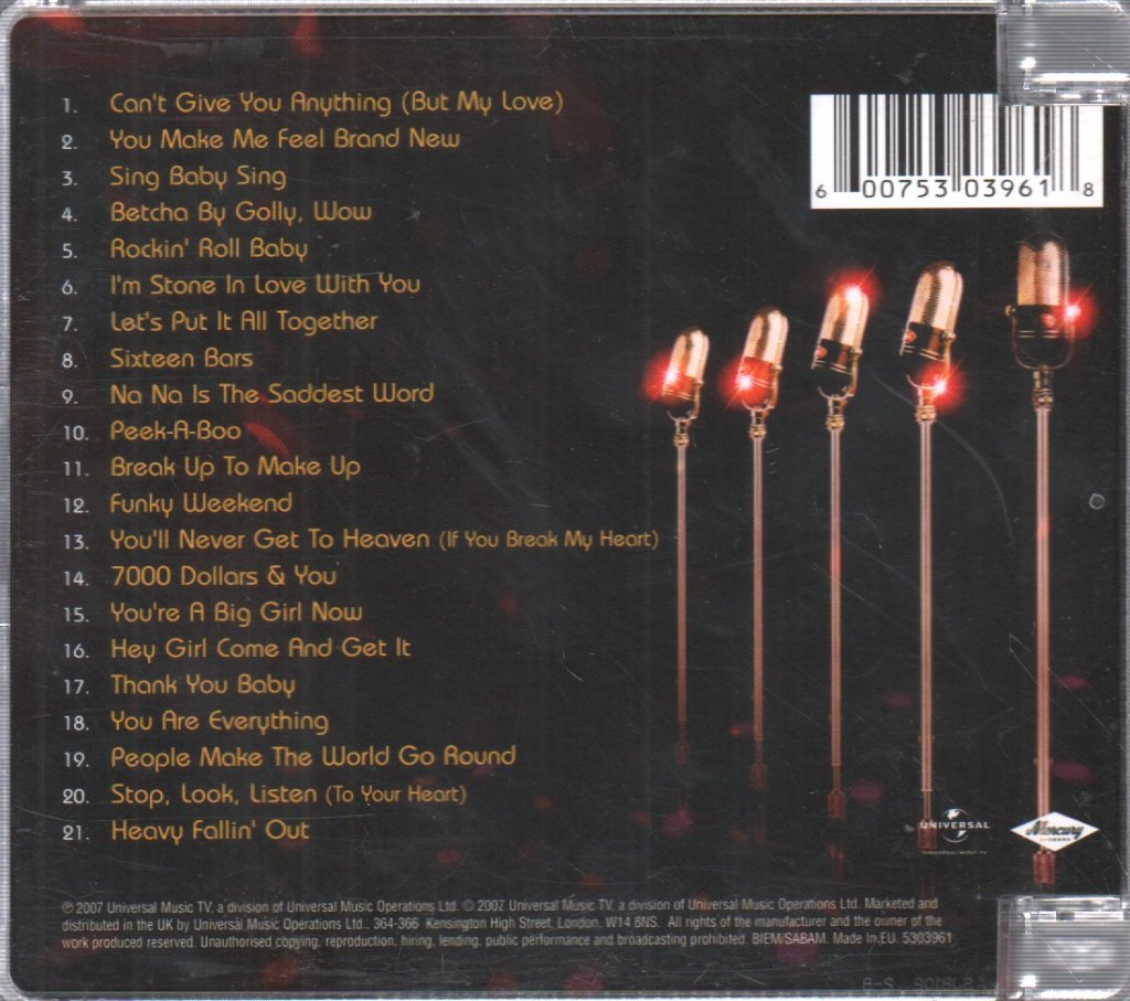 Stylistics - Very Best Of The Stylistics - Cd