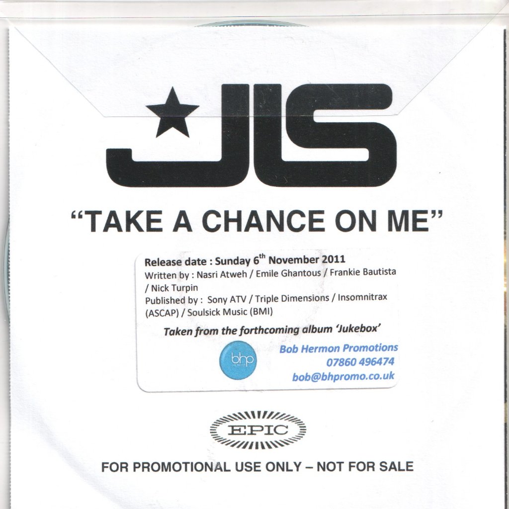 Jls - Take A Chance On Me - Cdr