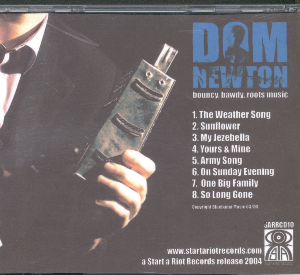 Dom Newton - Bouncy Bawdy Roots Music - Cd