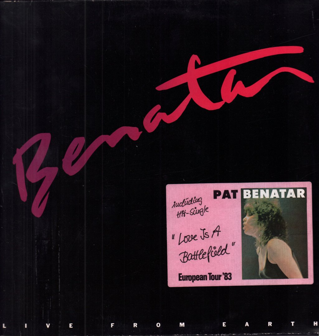 Pat Benatar - Live From Earth - Lp