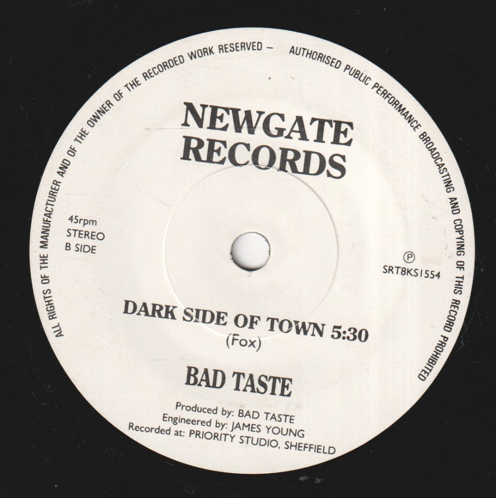 Bad Taste (Uk Metal Group) - Rockin Girl - 7 Inch