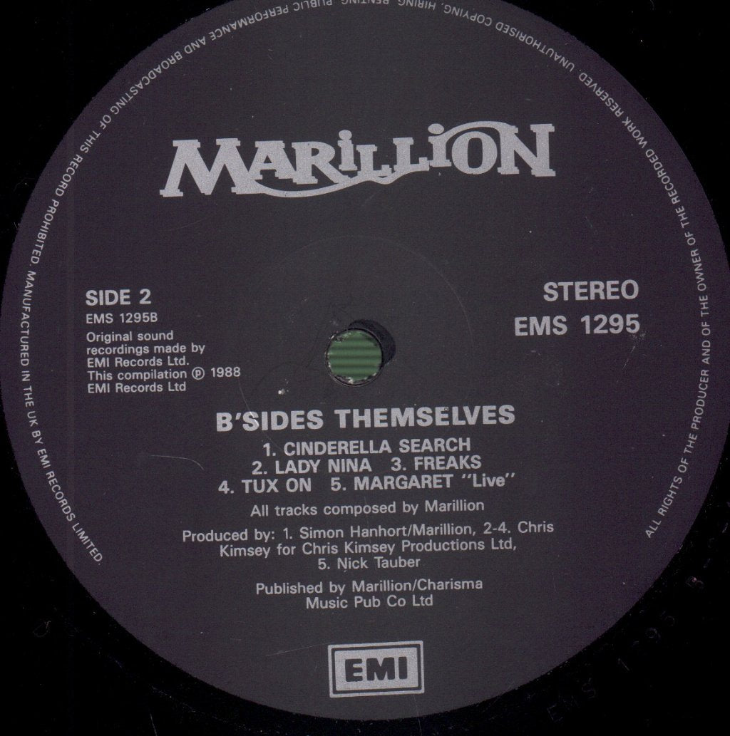 Marillion - B Sides Themselves - Lp