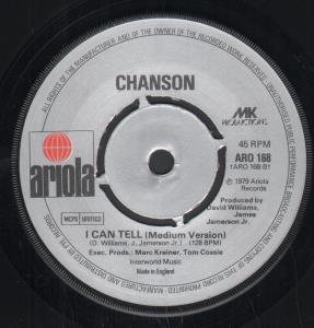 Chanson - I Can Tell - 7 Inch