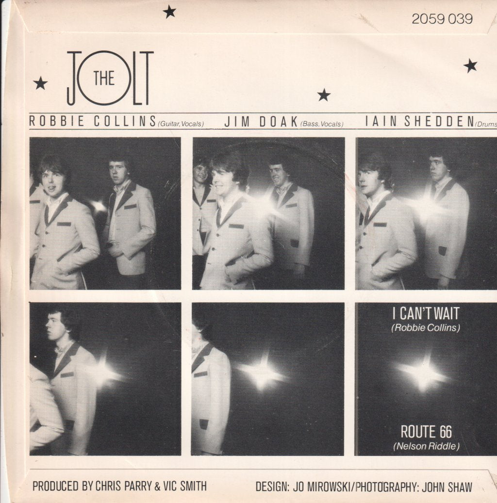 Jolt (70'S Group) - I Can't Wait - 7 Inch