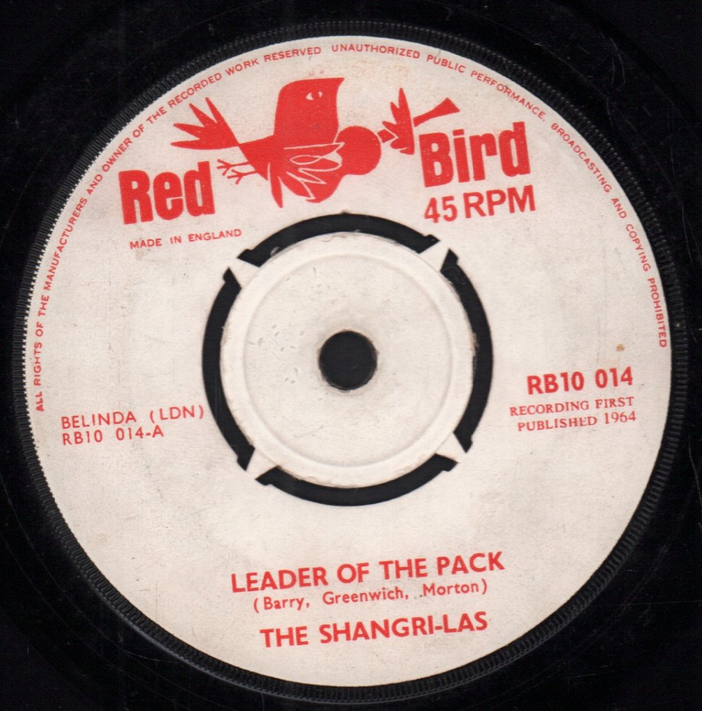 Shangri La's - Leader Of The Pack - 7 Inch