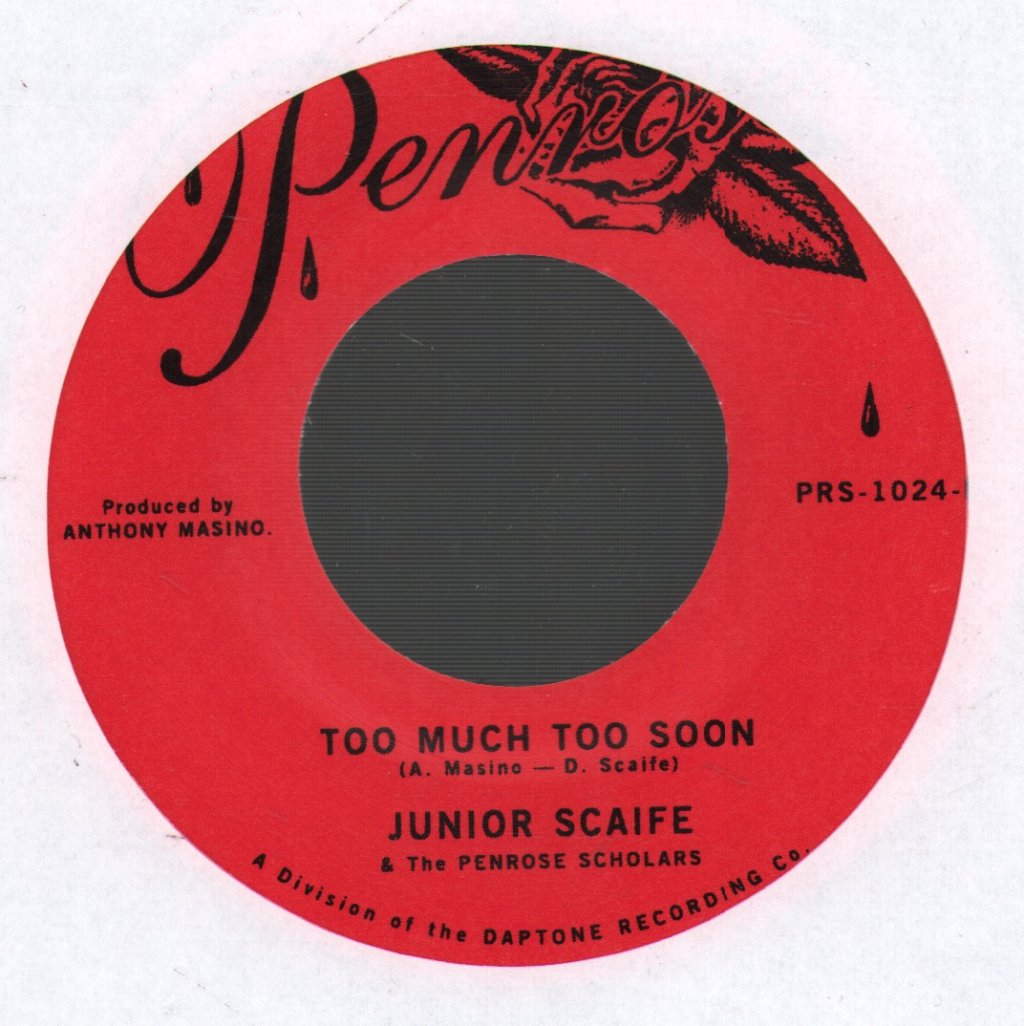 Junior Scaife - Nobody Gets My Love - 7 Inch