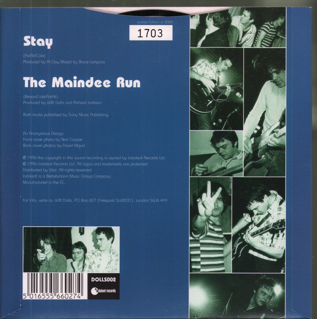 60ft Dolls - Stay - 7 Inch