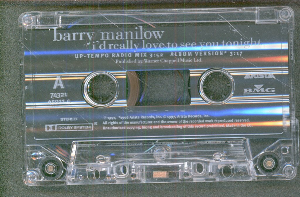 Barry Manilow - I'd really love to see you tonight - Cassette