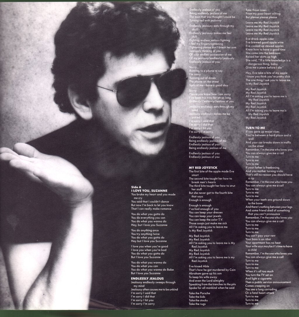 Lou Reed - New Sensations - Lp