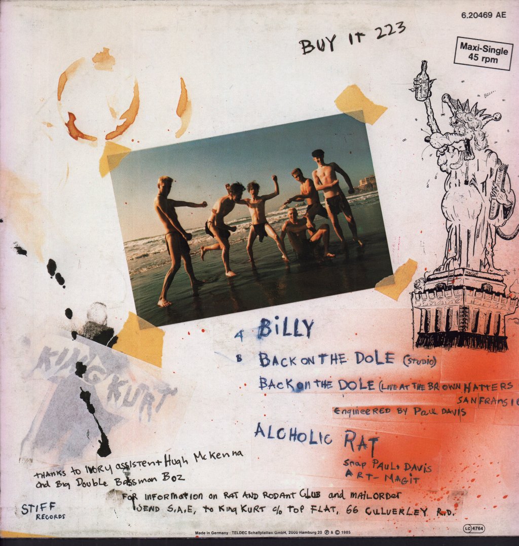 King Kurt - Billy - 12 Inch