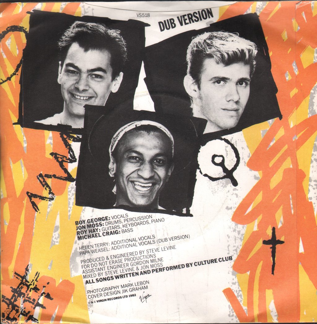 Culture Club - Do You Really Want To Hurt Me - 7 Inch