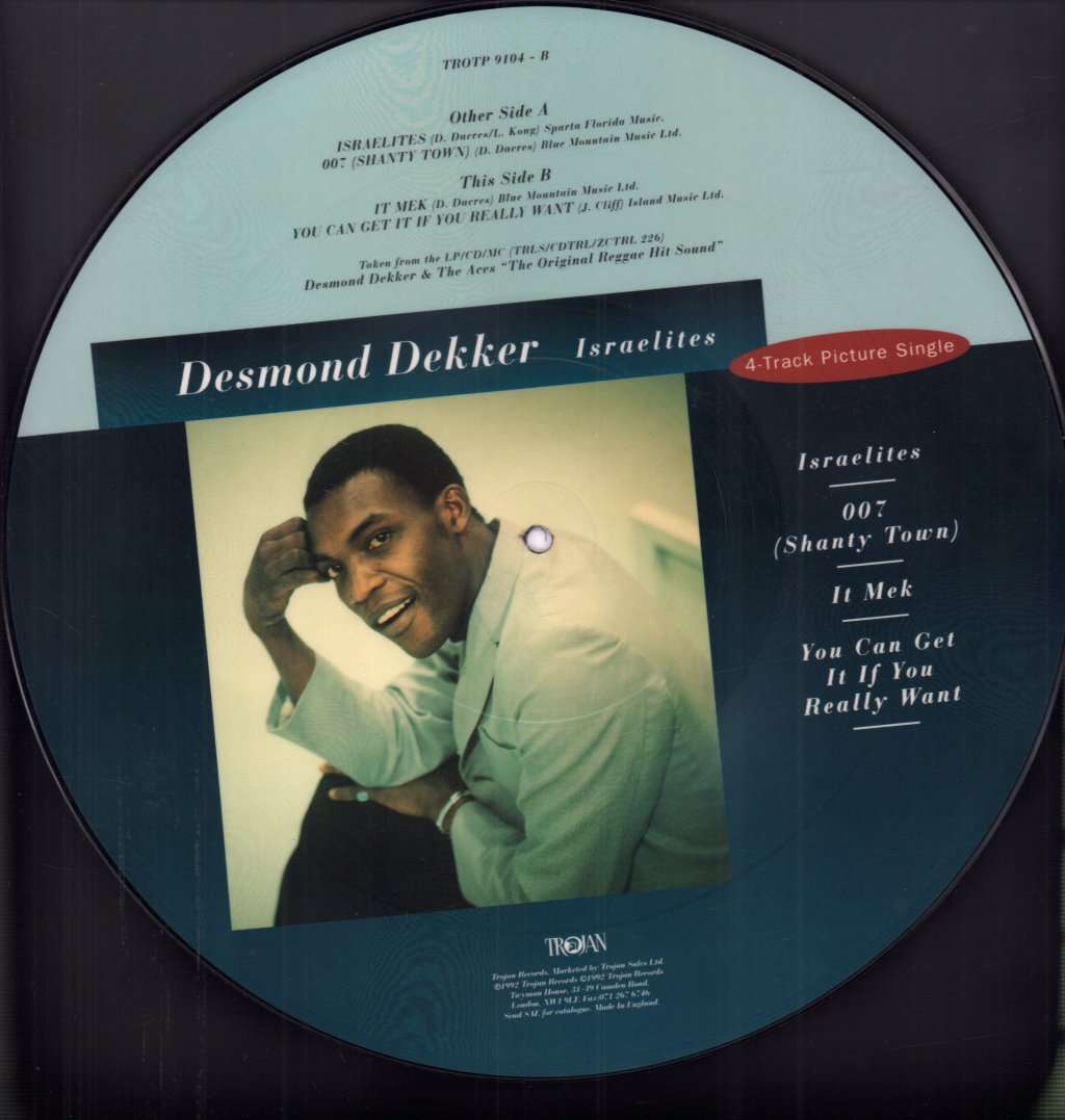 Desmond Dekker - Israelites - 12 Inch