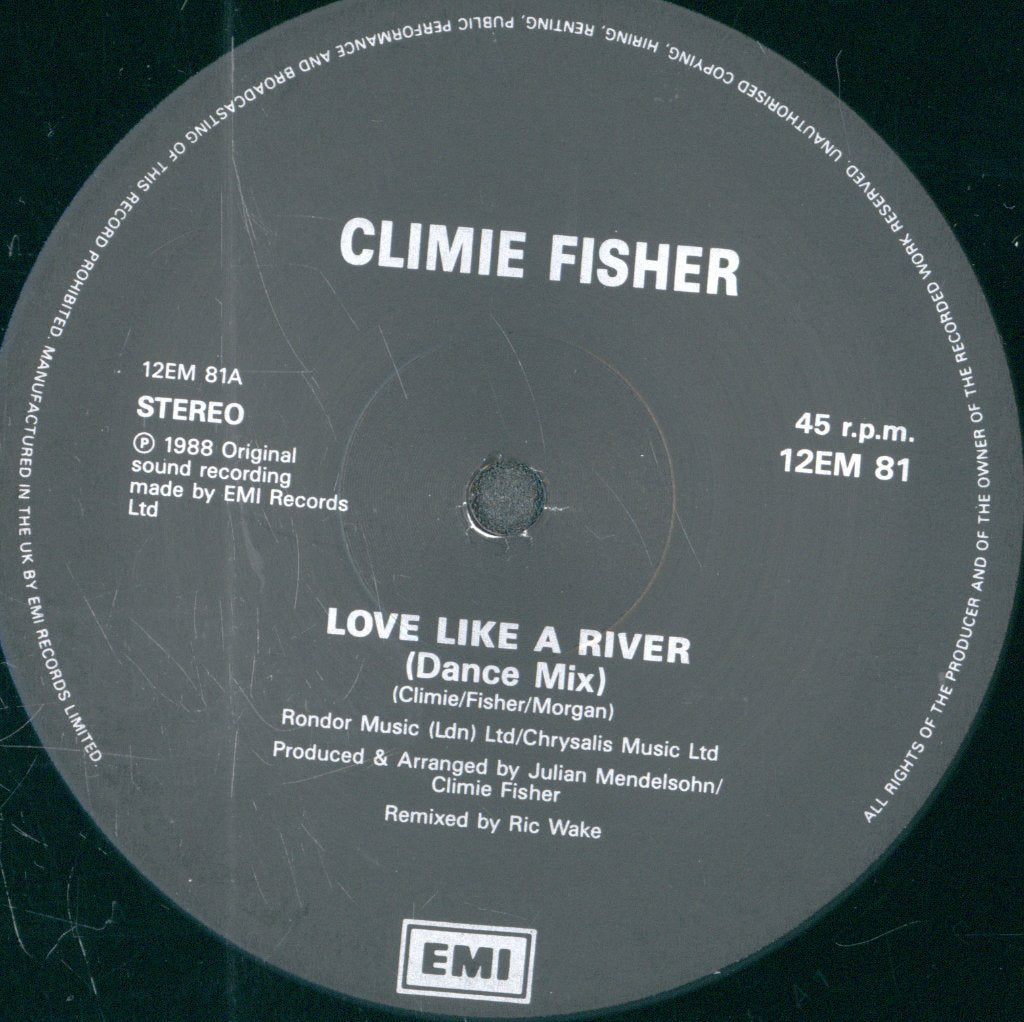 Climie Fisher - Love Like A River - 12 Inch