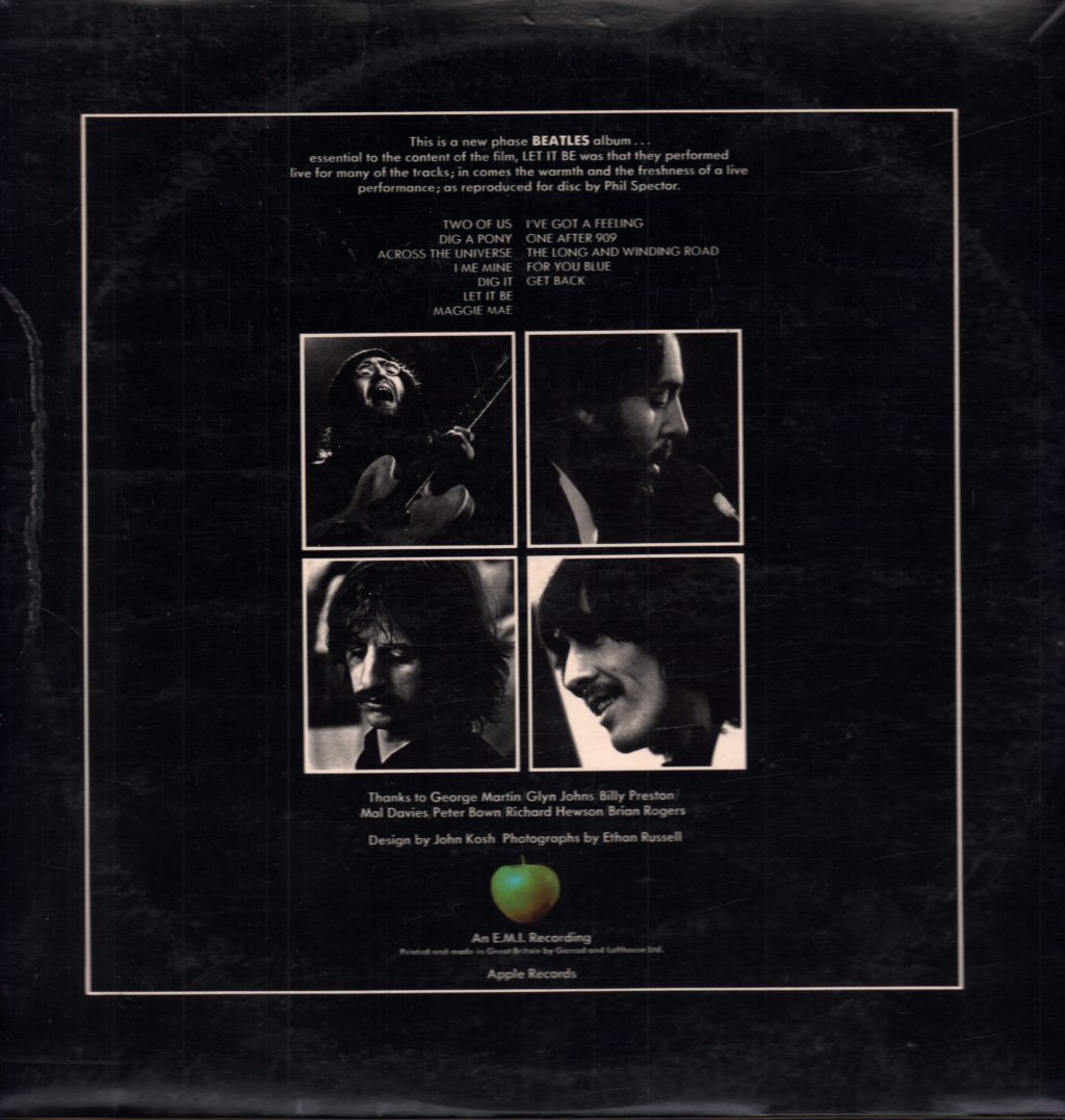 Beatles - Let It Be - Lp