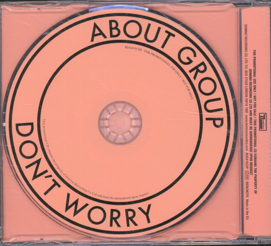 About Group - Don't Worry - Cd
