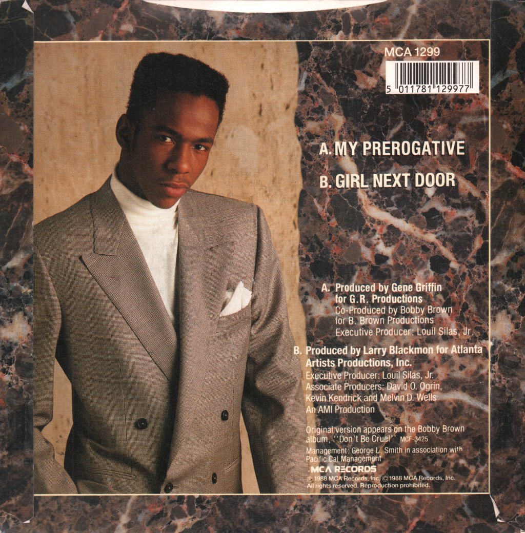 Bobby Brown - My Prerogative - 7 Inch