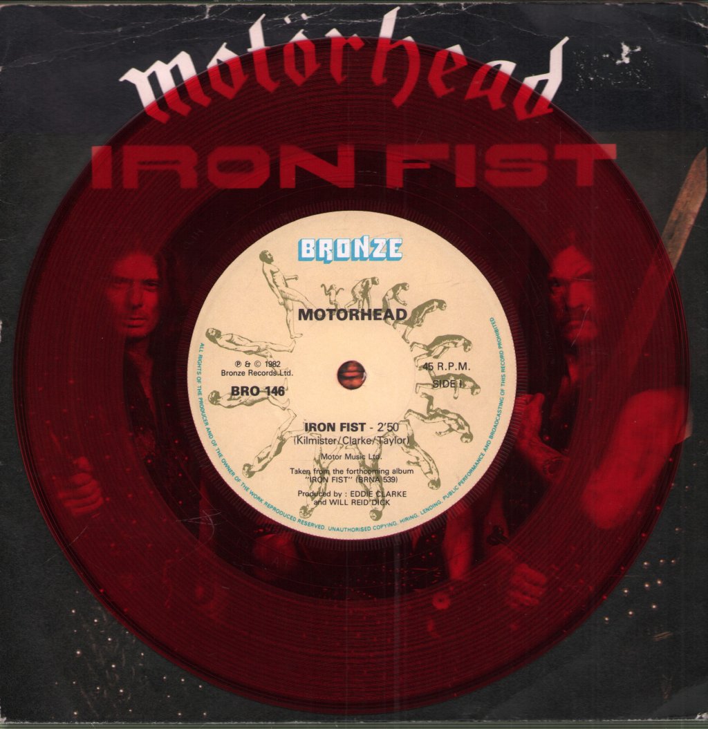 Motorhead - Iron Fist - 7 Inch