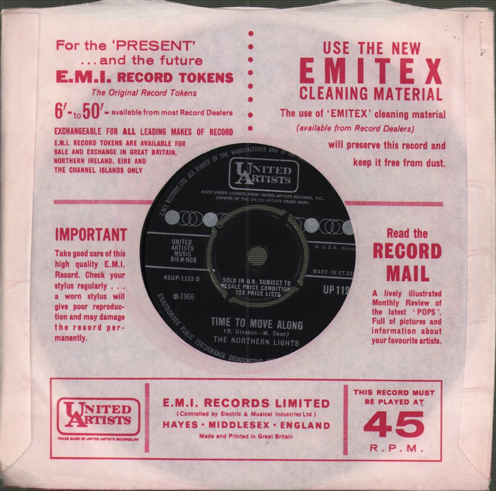 Northern Lights - No Time - 7 Inch