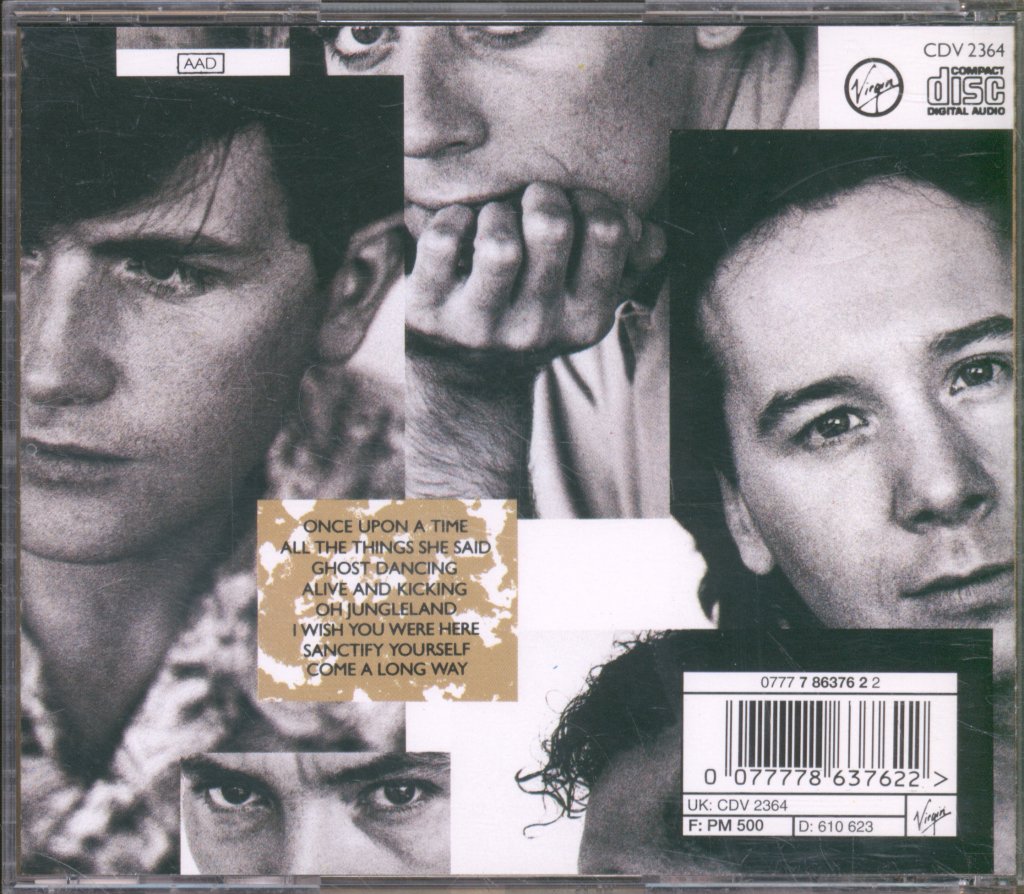 Simple Minds - Once Upon A Time - Cd