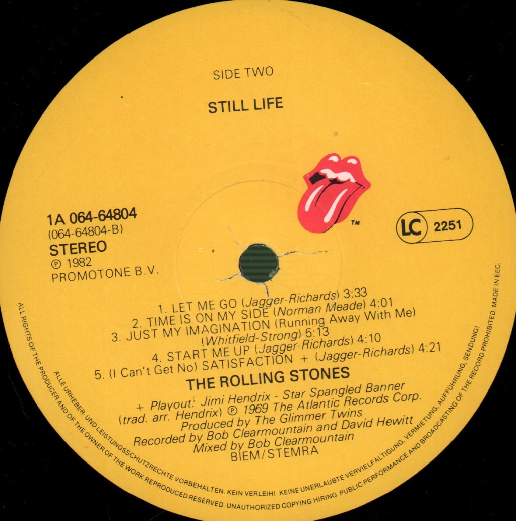 Rolling Stones - Still Life (American Concert 1981) - Lp