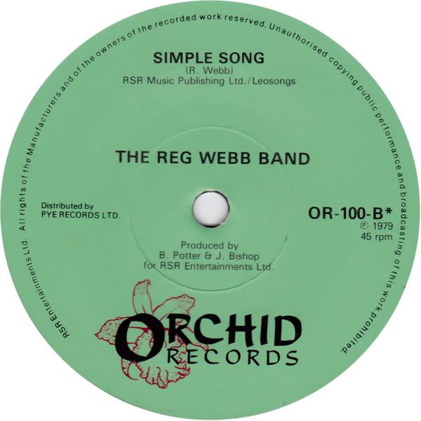 Reg Webb Band - My Love Ain't Lovin' Me None - 7 Inch