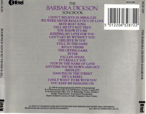 Barbara Dickson - Songbook - Cd