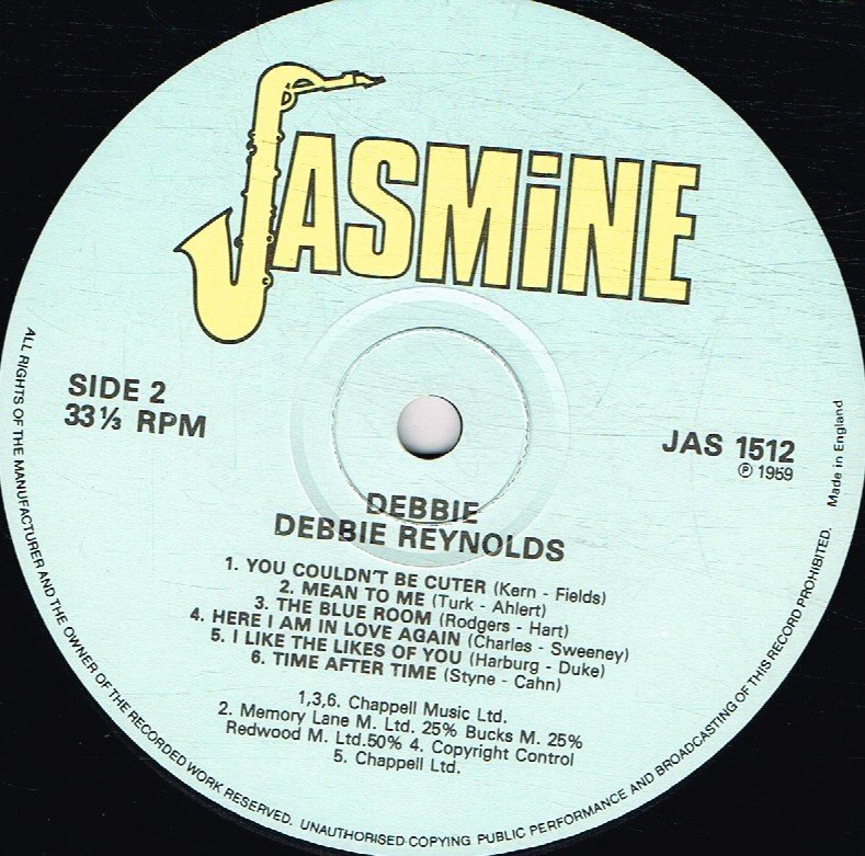 Debbie Reynolds - Debbie - Lp