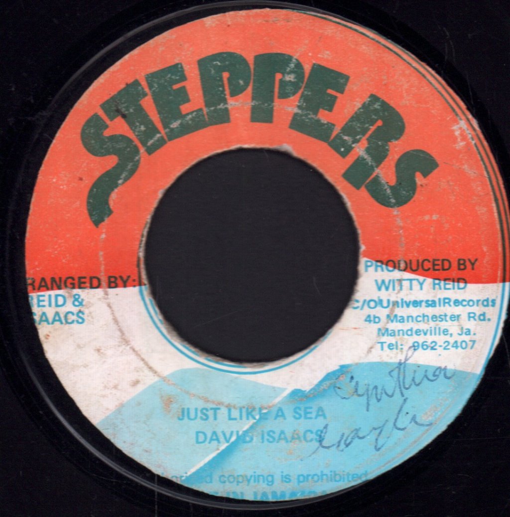 David Isaacs - Just Like A Sea - 7 Inch