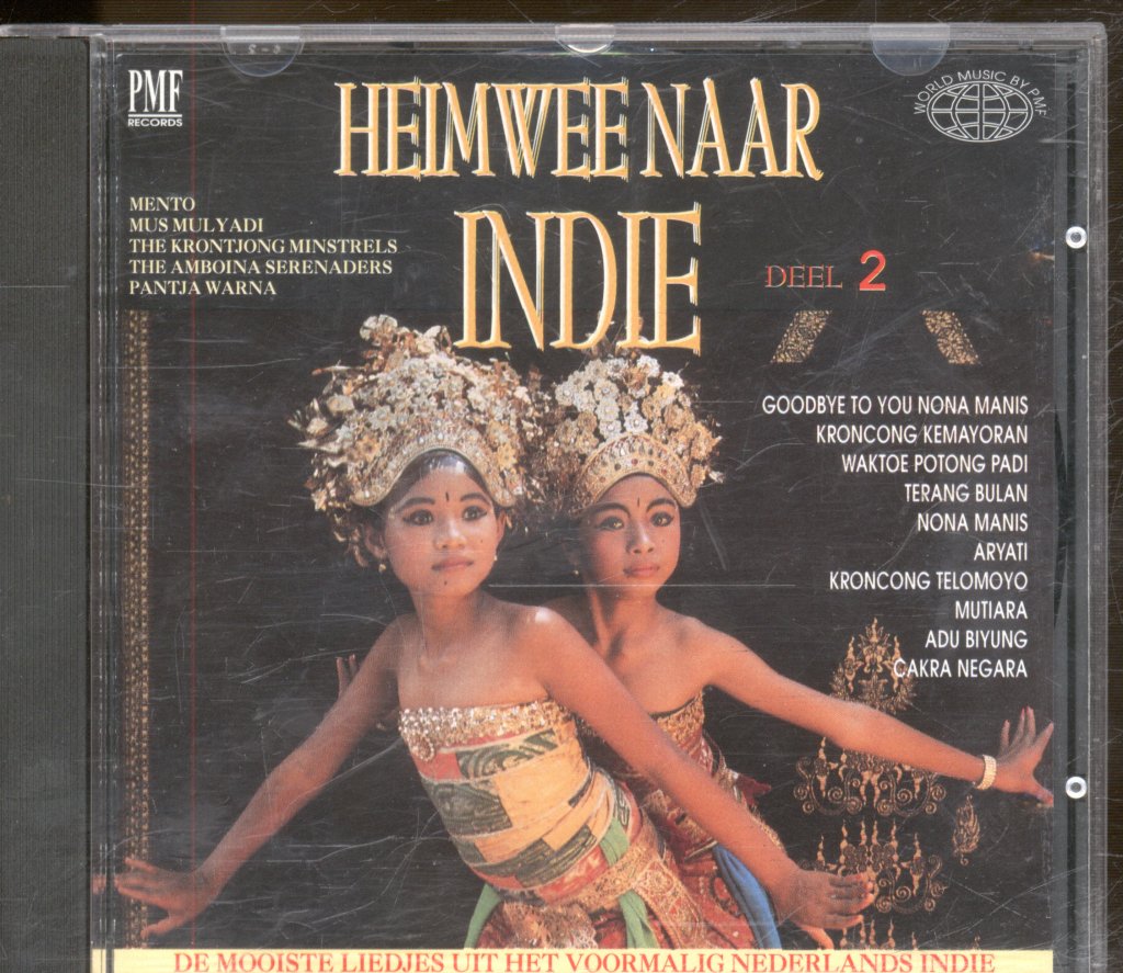 Various Artists - Heimwee Naar Indie - Deel 2 (De Mooiste Liedjes Uit Het Voormalig Nederlands Indie) - Cd