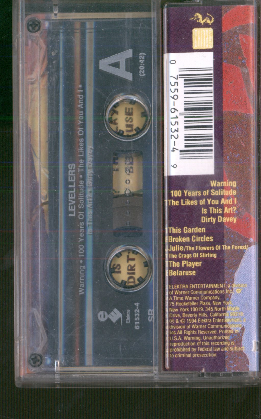 Levellers - Levellers. - Cassette