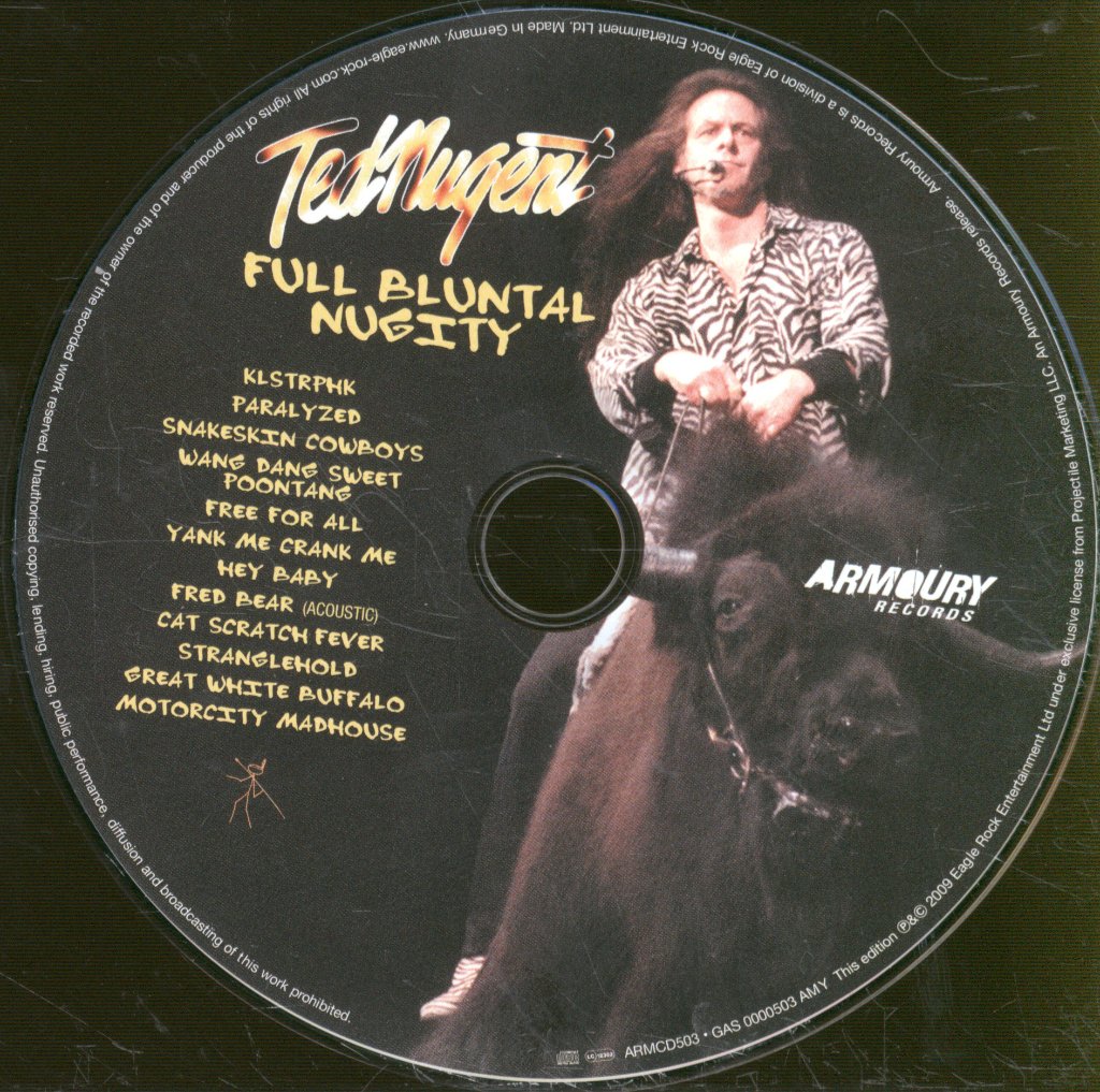 Ted Nugent - Full Bluntal Nugity - Cd