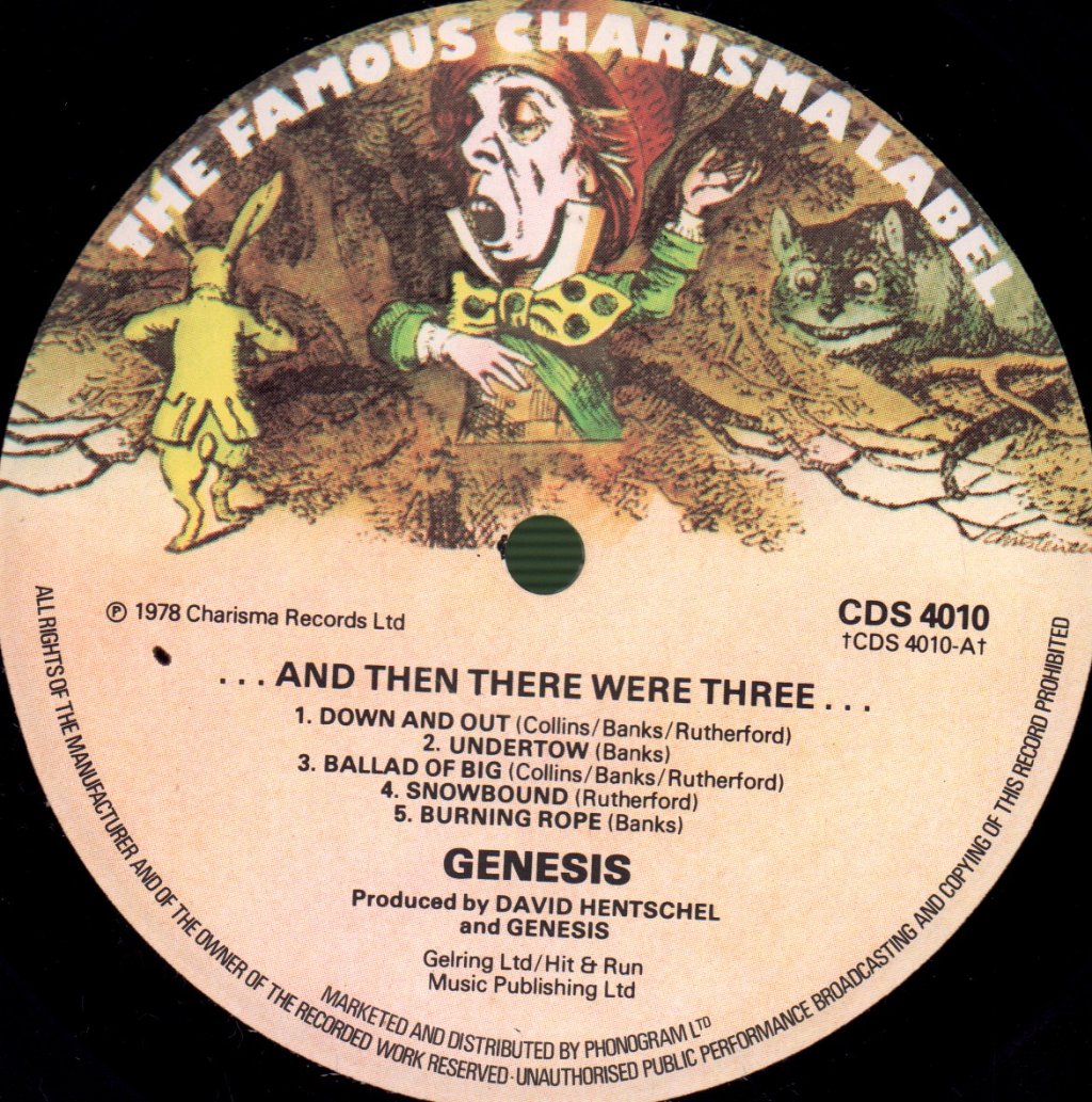 Genesis - And Then There Were Three - Lp