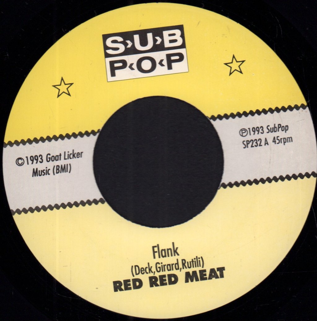 Red Red Meat - Flank - 7 Inch