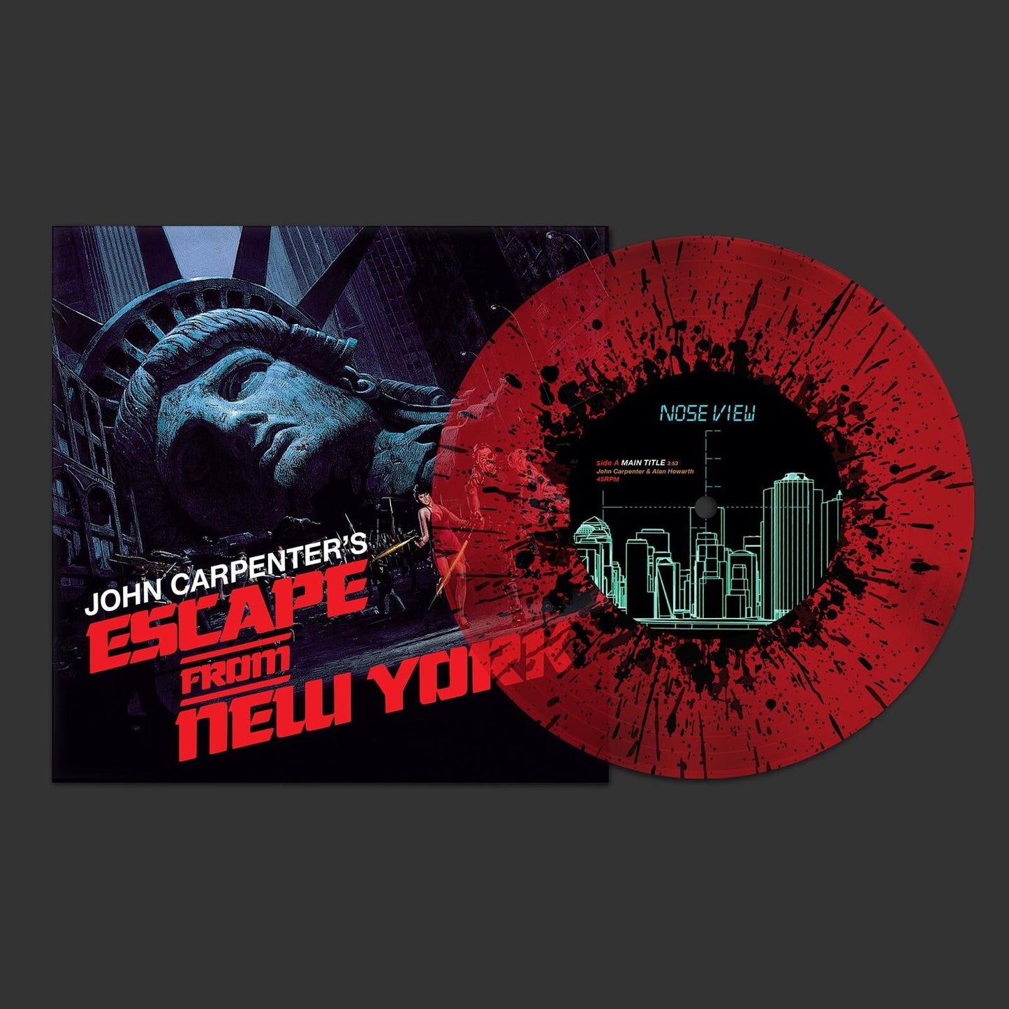 John Carpenter - John Carpenter's Escape From New York (Original Motion Picture Soundtrack) - 7 Inch