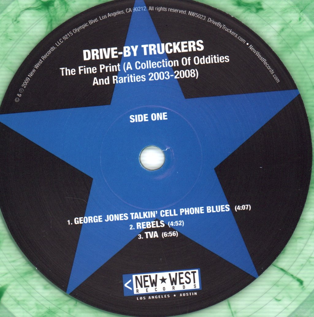 Drive-By Truckers - Fine Print (A Collection Of Oddities And Rarities) 2003-2008 - Double Lp