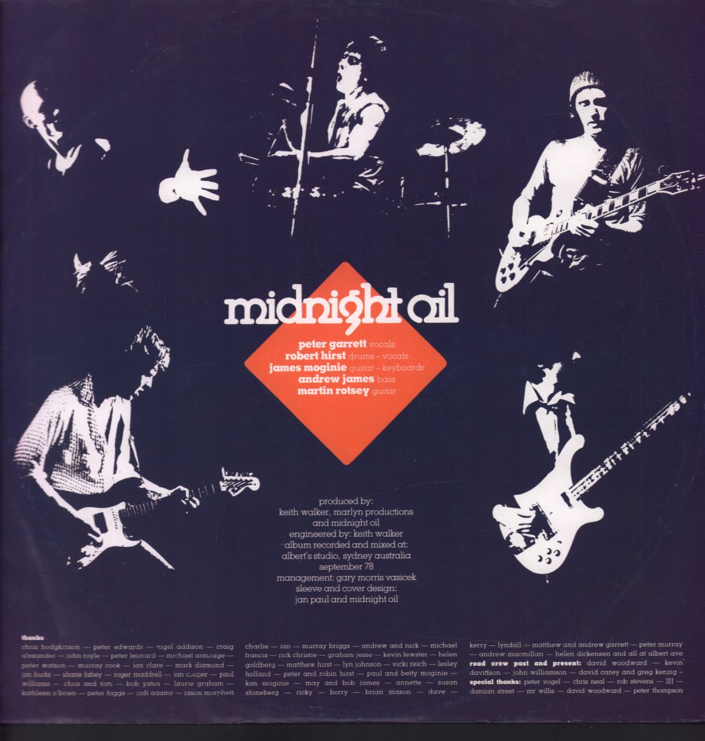 Midnight Oil - Midnight Oil - Lp
