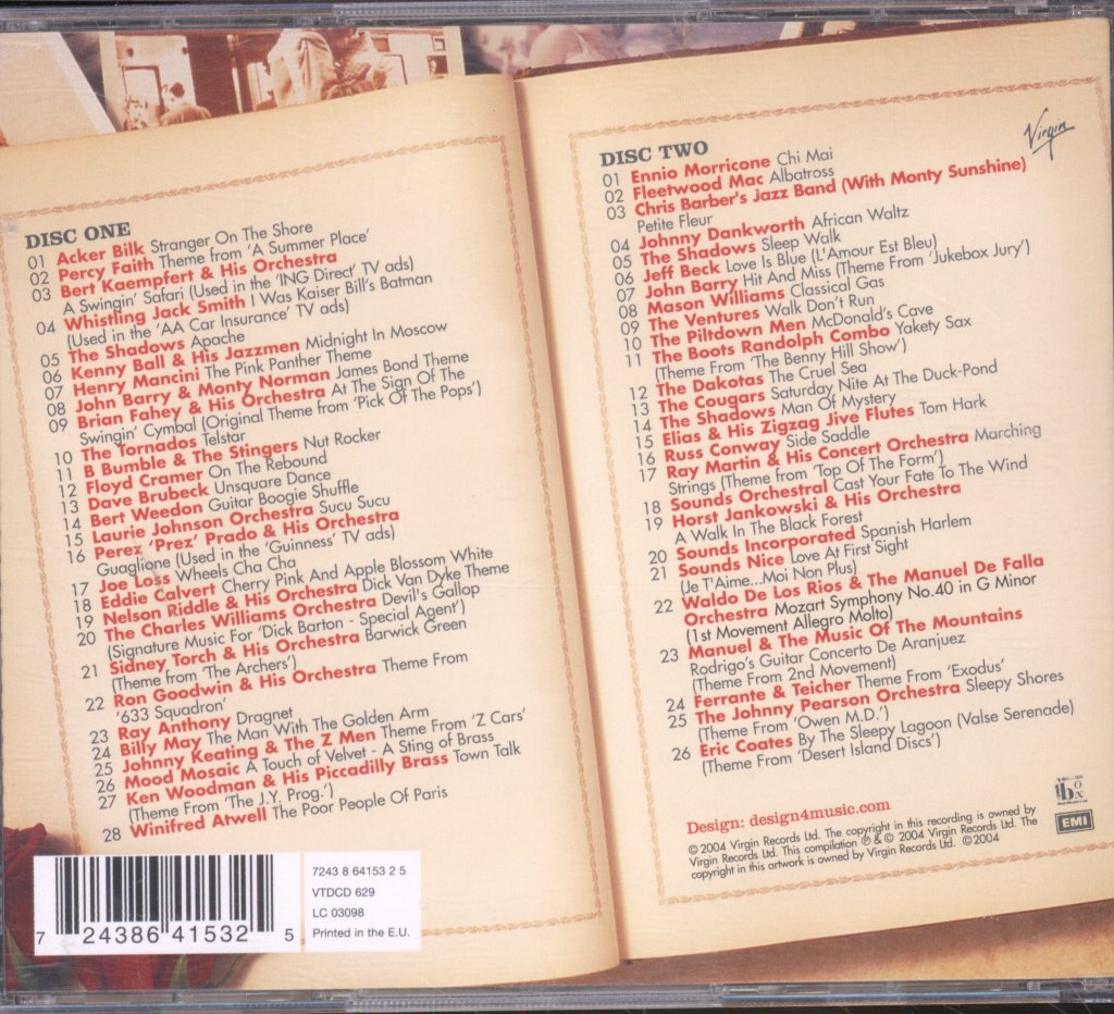 Various Artists - Instrumental Memories ...Are Made Of This - Double Cd