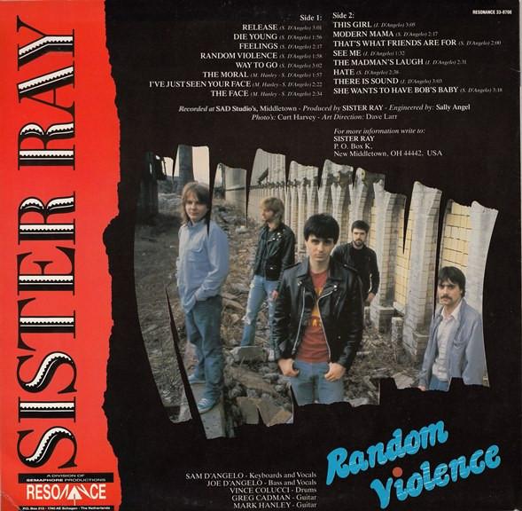 Sister Ray - Random Violence - Lp