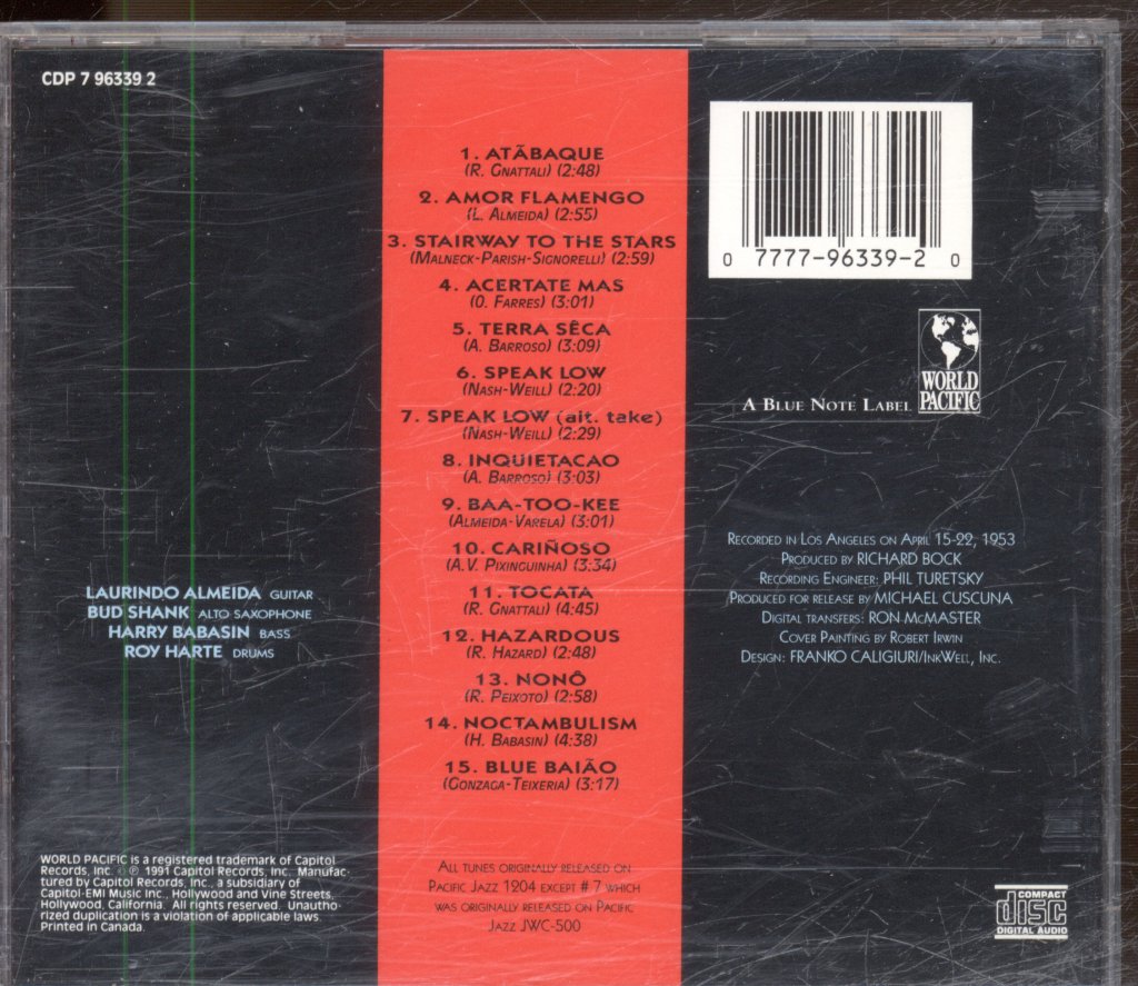 Laurindo Almeida, Bud Shank - Brazilliance Vol. 1 - Cd
