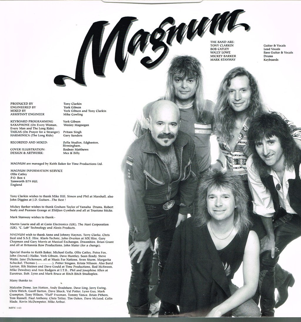 Magnum - Sleepwalking - Lp