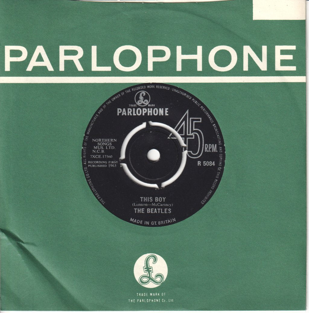 Beatles - I Want To Hold Your Hand - 7 Inch