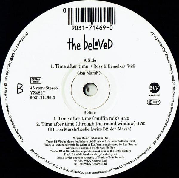 Beloved - Time After Time - 12 Inch