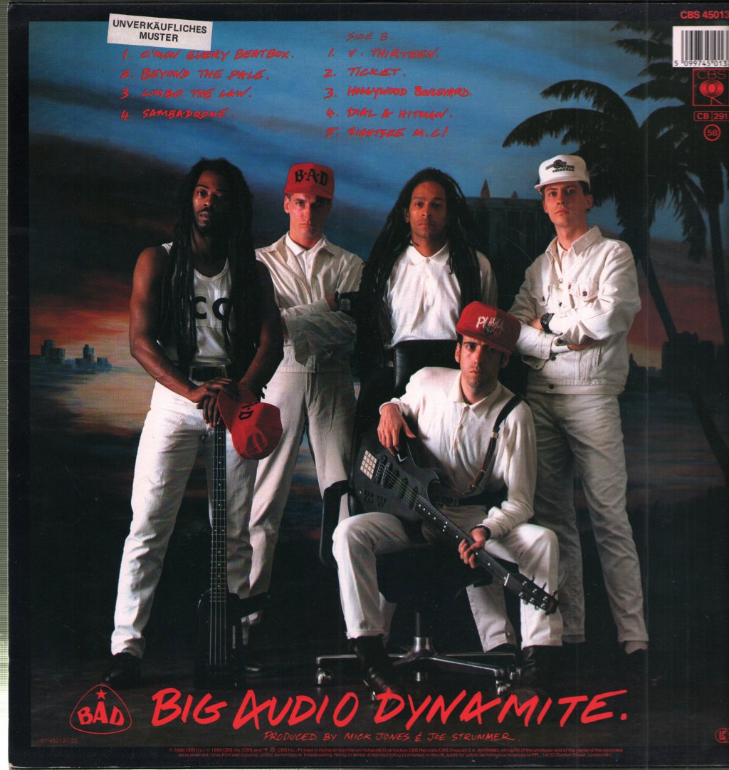 Big Audio Dynamite - No. 10, Upping St. - Lp