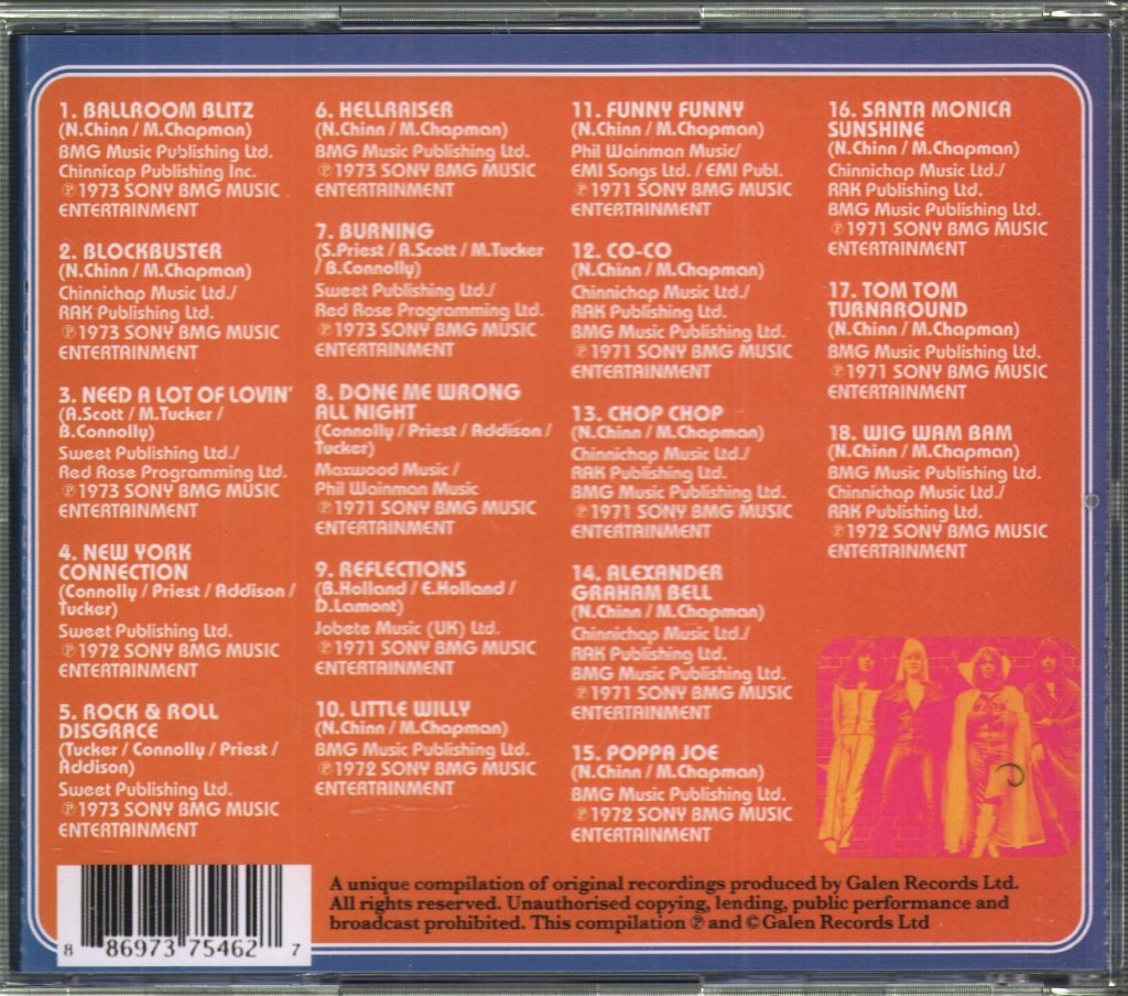 Sweet - Collections - Cd