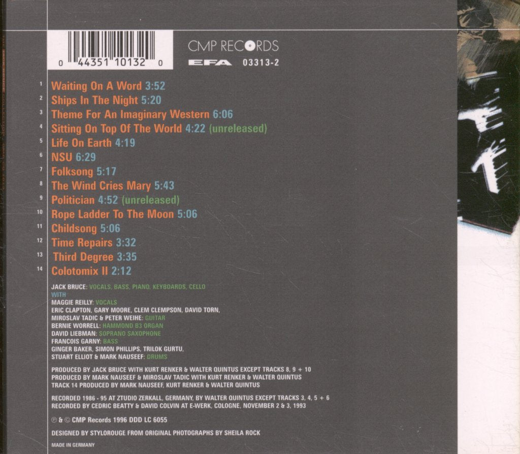 Jack Bruce - Jack Bruce Collector's Edition - Cd