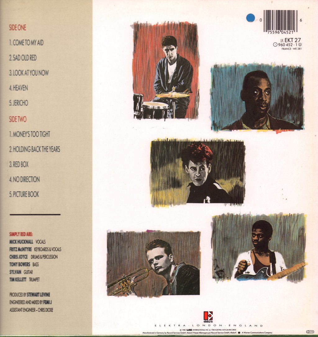 Simply Red - Picture Book - Lp