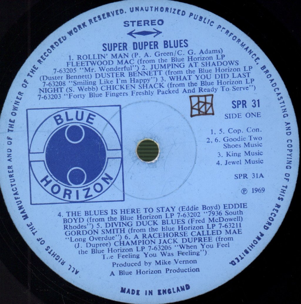 Various Artists - Super-Duper Blues - Lp