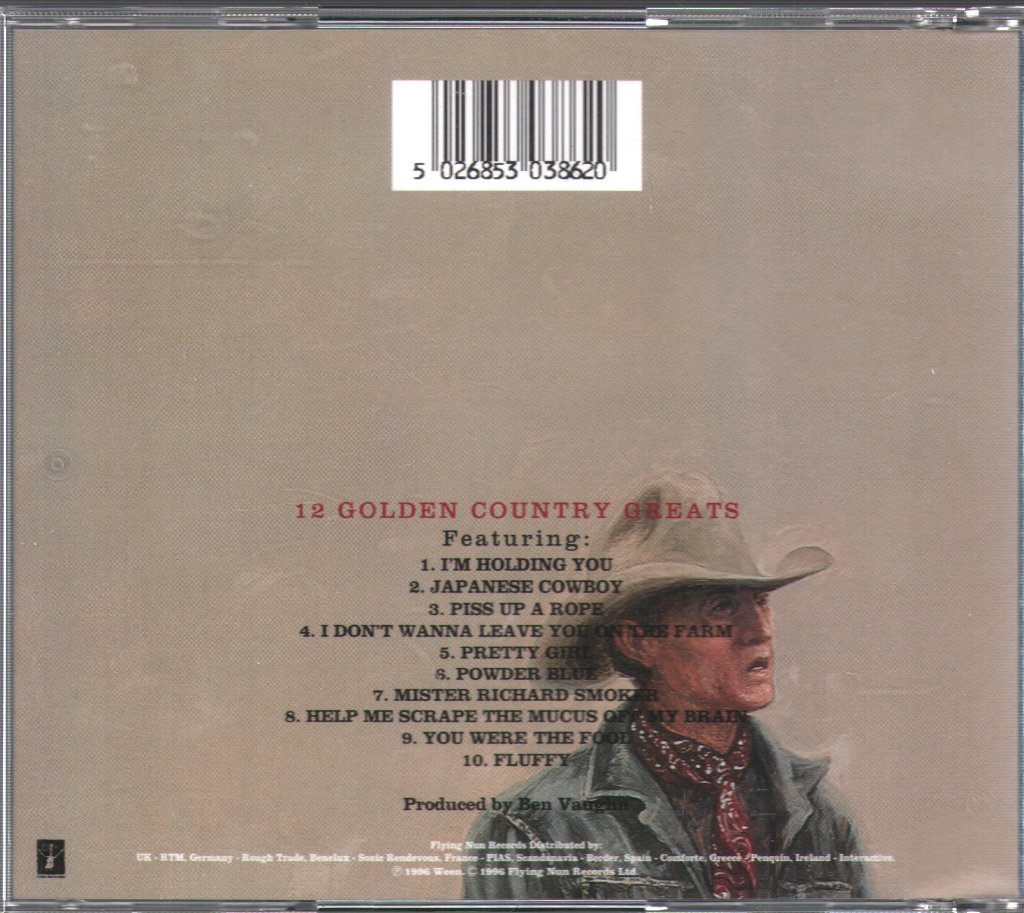 Ween - 12 Golden Country Greats - Cd