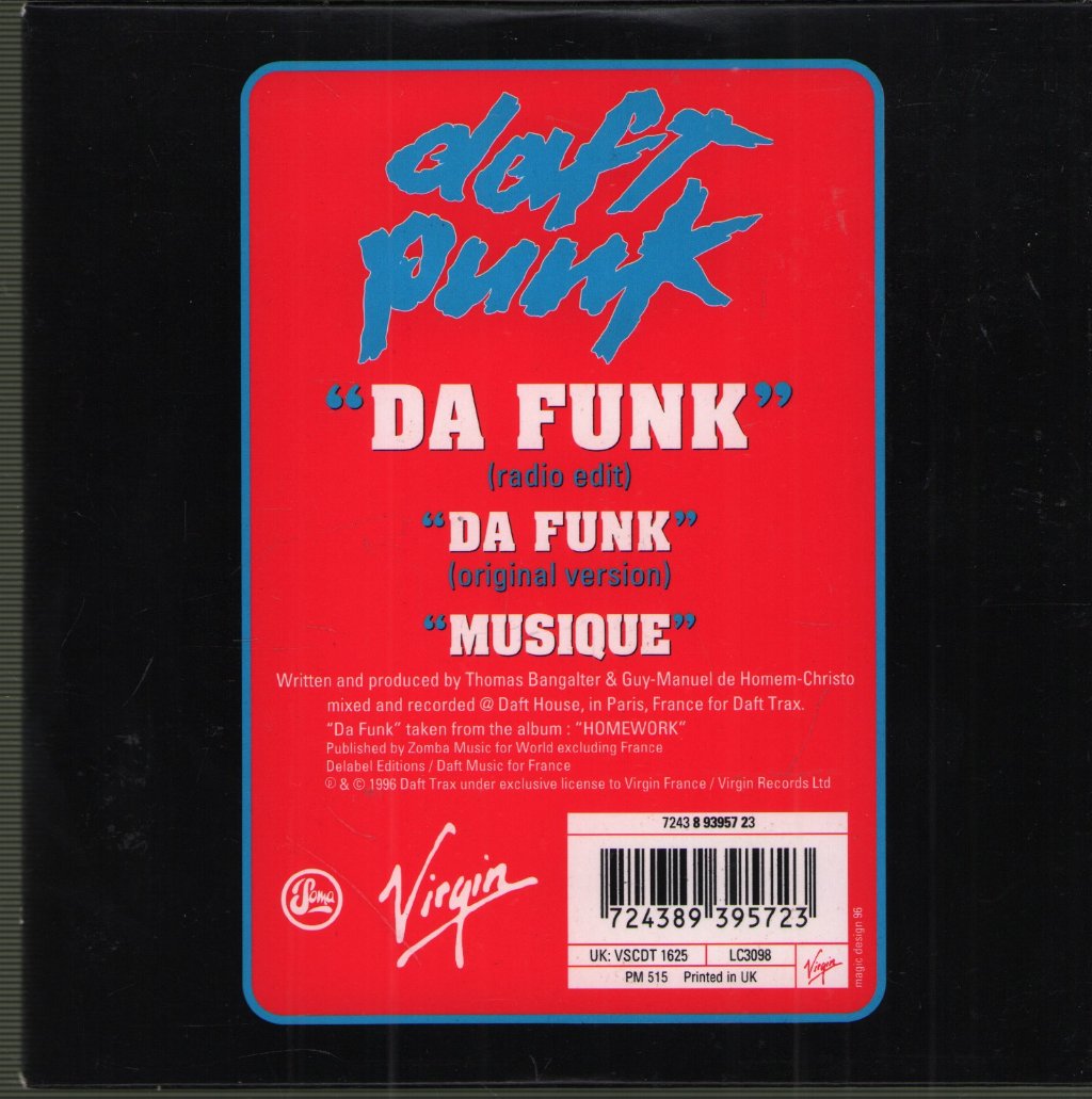 Daft Punk - Da Funk - Cd